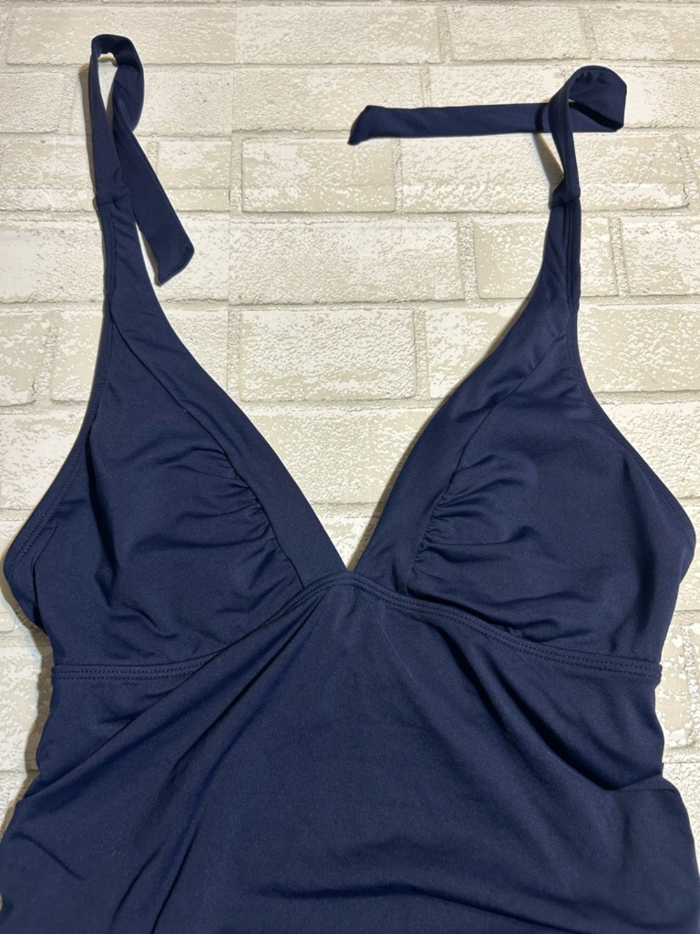 Athleta Navy Halter Tankini - Picture 3 of 5